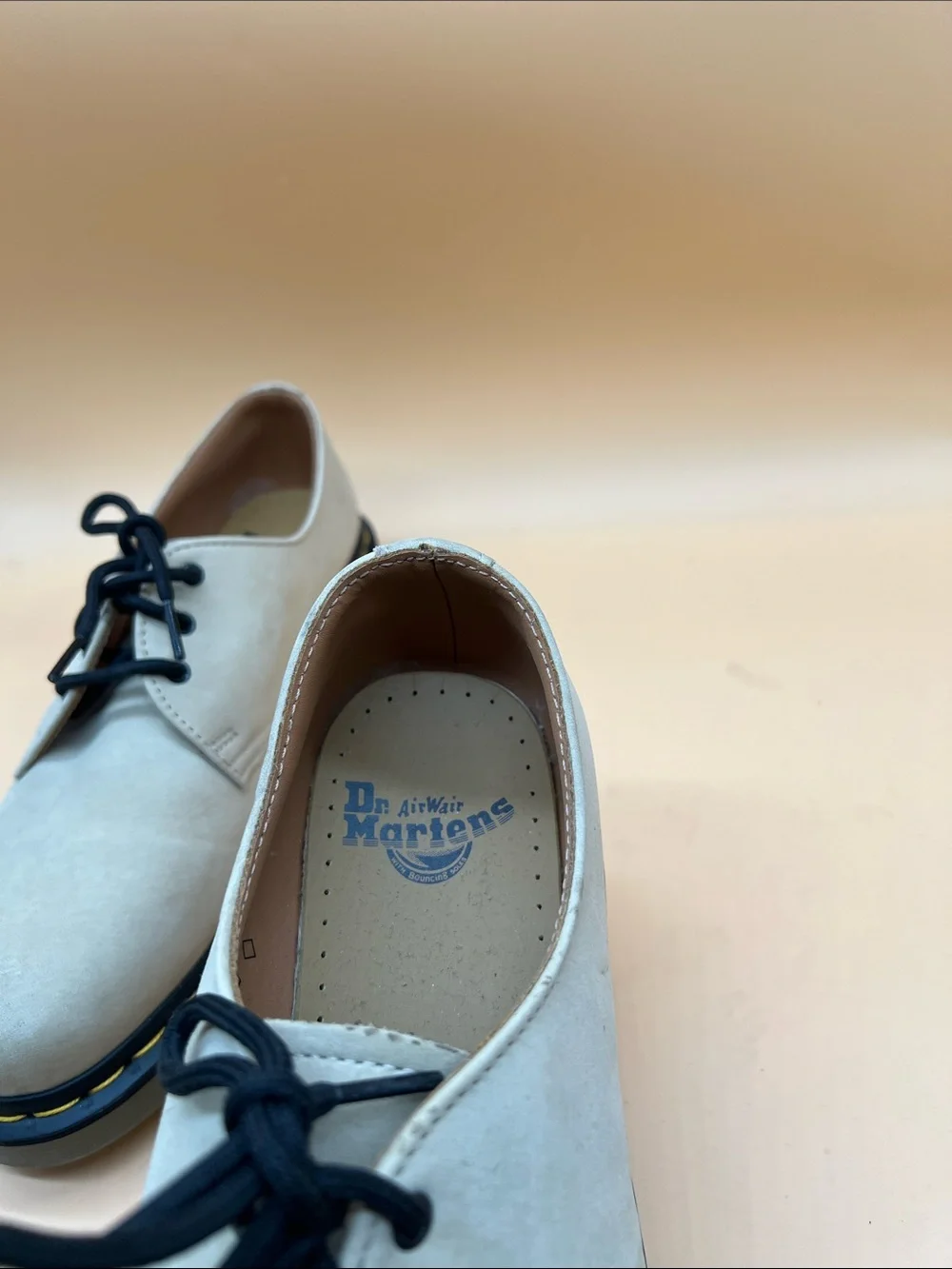 Dr. Martens 1461 in Pale Olive suede 8 uk men 9 women 10